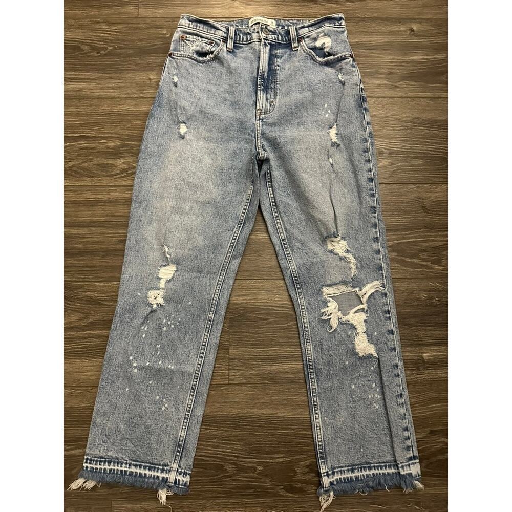 Abercrombie & Fitch Ultra High Rise Ankle Straight size 29/8R
